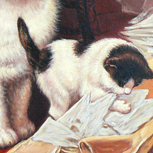 Kittens playing - Henriette Ronner-Knip - part 4
